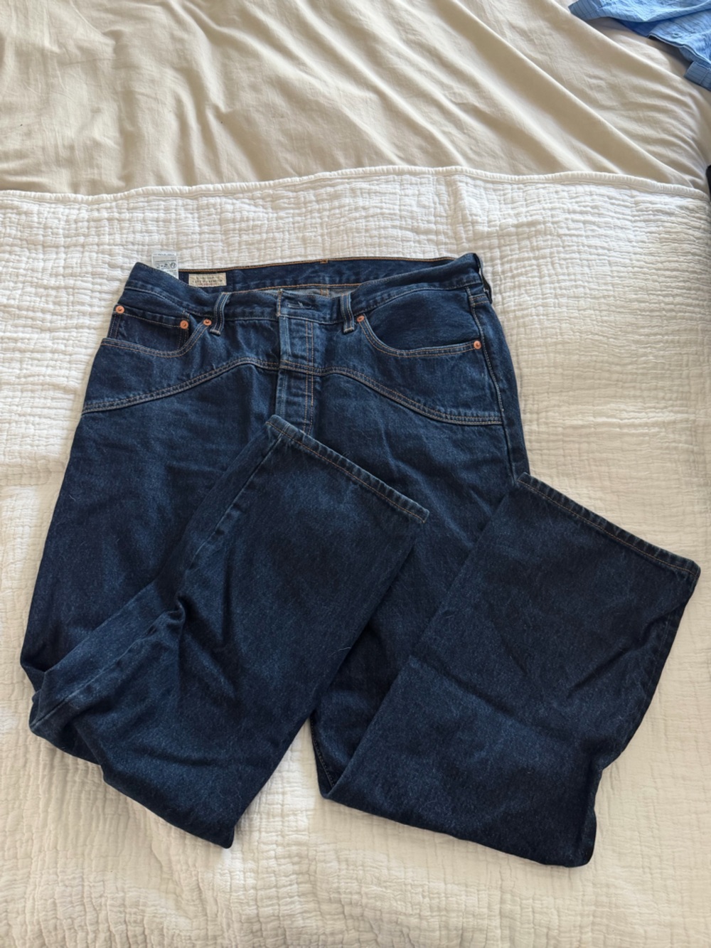 Levi’s Dark Blue Denim Jeans - Classic Straight Fit